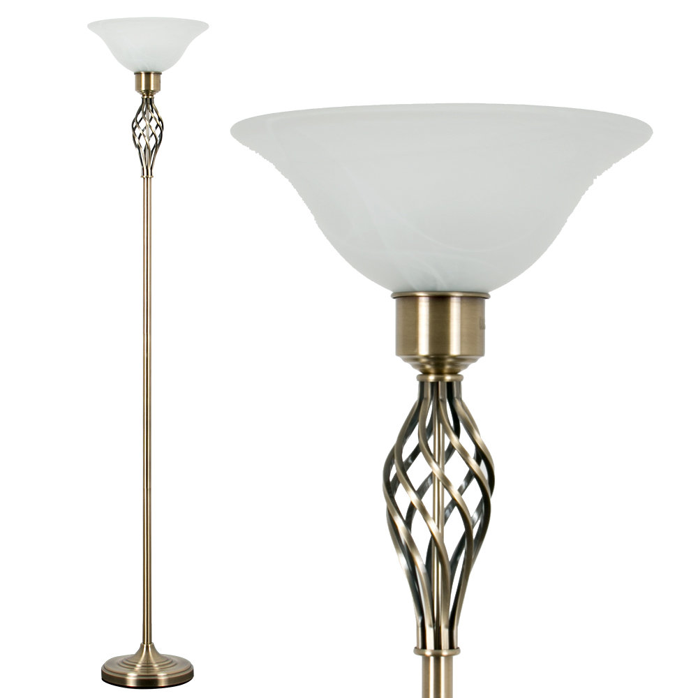 MiniSun Memphis 176cm Uplighter Floor Lamp & Reviews | Wayfair.co.uk